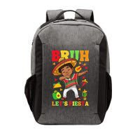 Bruh Lets Fiestas Dabbing Mexican Poncho Cinco De Mayo Gift Vector Backpack