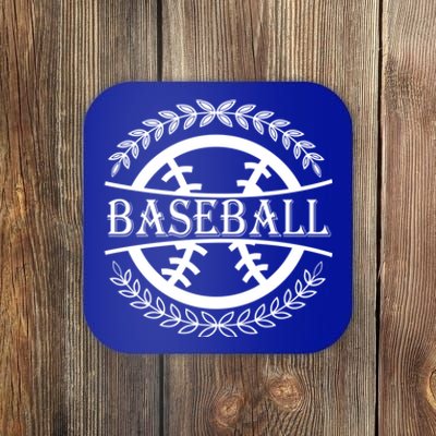 Baseball Lover Funny Gift Cute Gift Baseball Gift Coaster