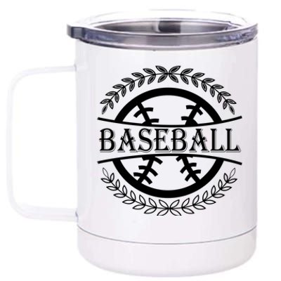 Baseball Lover Funny Gift Cute Gift Baseball Gift 12 oz Stainless Steel Tumbler Cup