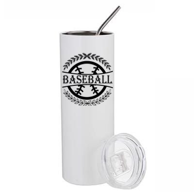 Baseball Lover Funny Gift Cute Gift Baseball Gift Stainless Steel Tumbler