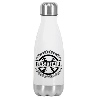 Baseball Lover Funny Gift Cute Gift Baseball Gift Stainless Steel Insulated Water Bottle