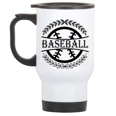 Baseball Lover Funny Gift Cute Gift Baseball Gift Stainless Steel Travel Mug