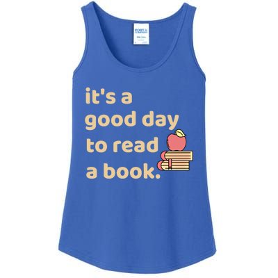 Book Lovers Funny Reading It's A Good Day To Read A Book Cute Gift Ladies Essential Tank