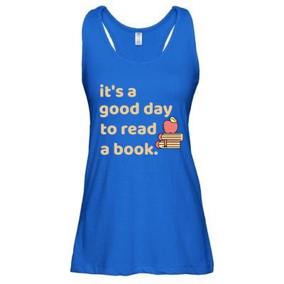 Book Lovers Funny Reading It's A Good Day To Read A Book Cute Gift Ladies Essential Flowy Tank