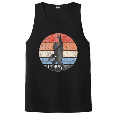 Bigfoot Lover Funny Bigfoot Rock Music Sasquatch Bigfoot PosiCharge Competitor Tank