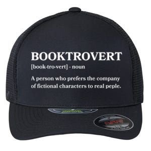 Book Lovers Funny Gift Funny Book Worm Booktrovert Gift Flexfit Unipanel Trucker Cap