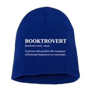 Book Lovers Funny Gift Funny Book Worm Booktrovert Gift Short Acrylic Beanie