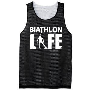 Biathlon Life For Biathletes Skiing Premium Mesh Reversible Basketball Jersey Tank