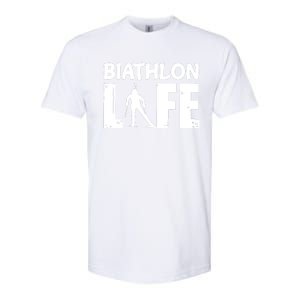 Biathlon Life For Biathletes Skiing Premium Softstyle CVC T-Shirt