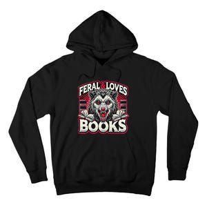 Book Lover Funny Reader Possum Librarian Library Tall Hoodie