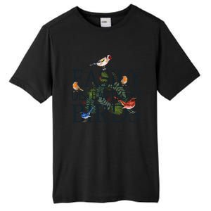 Bird Lovers Funny Gift Easily Distracted By Birds Great Gift Tall Fusion ChromaSoft Performance T-Shirt