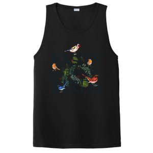 Bird Lovers Funny Gift Easily Distracted By Birds Great Gift PosiCharge Competitor Tank