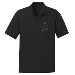 Bird Lovers Funny Gift Easily Distracted By Birds Great Gift PosiCharge RacerMesh Polo