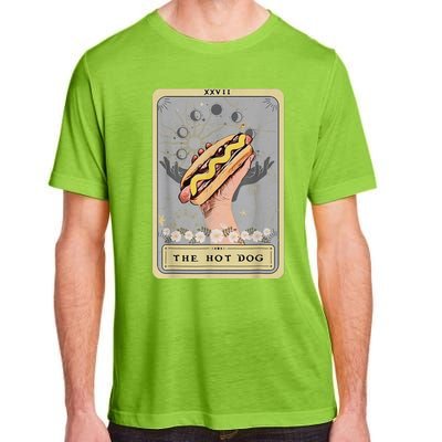 Bun Lover Foodie Food Lover The Hot Dog Tarot Card Adult ChromaSoft Performance T-Shirt