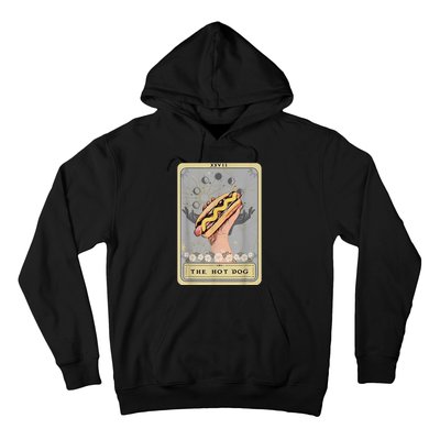 Bun Lover Foodie Food Lover The Hot Dog Tarot Card Hoodie