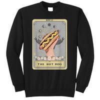 Bun Lover Foodie Food Lover The Hot Dog Tarot Card Tall Sweatshirt