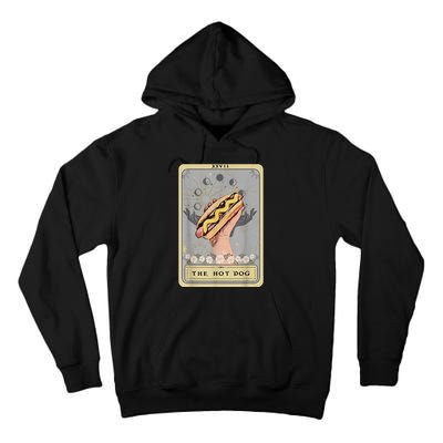 Bun Lover Foodie Food Lover The Hot Dog Tarot Card Tall Hoodie