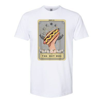 Bun Lover Foodie Food Lover The Hot Dog Tarot Card Softstyle CVC T-Shirt