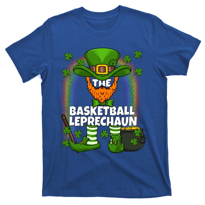 Basketball Leprechaun Family Matching St Patricks Day Party Cool Gift T-Shirt