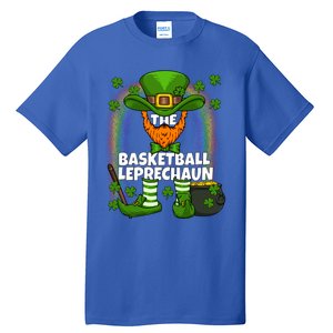 Basketball Leprechaun Family Matching St Patricks Day Party Cool Gift Tall T-Shirt