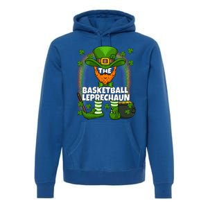 Basketball Leprechaun Family Matching St Patricks Day Party Cool Gift Premium Hoodie