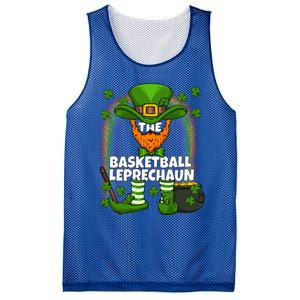 Basketball Leprechaun Family Matching St Patricks Day Party Cool Gift Mesh Reversible Basketball Jersey Tank