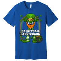 Basketball Leprechaun Family Matching St Patricks Day Party Cool Gift Premium T-Shirt