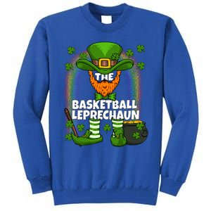 Basketball Leprechaun Family Matching St Patricks Day Party Cool Gift Tall Sweatshirt