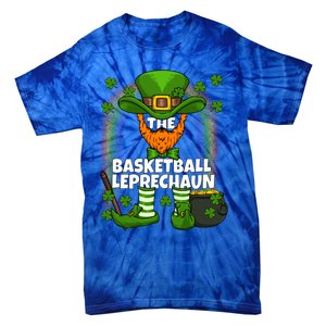 Basketball Leprechaun Family Matching St Patricks Day Party Cool Gift Tie-Dye T-Shirt