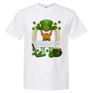 Basketball Leprechaun Family Matching St Patricks Day Party Cool Gift Garment-Dyed Heavyweight T-Shirt