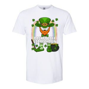 Basketball Leprechaun Family Matching St Patricks Day Party Cool Gift Softstyle CVC T-Shirt