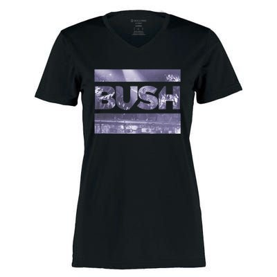 Bush – Logo Fill Stage Glory Women's Momentum V-Neck T-Shirt