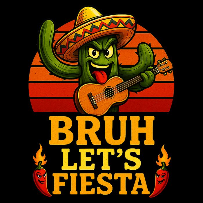 Bruh Let's Fiesta May 5th Mexican Party Cinco De Mayo Funny 16 in Basic Backpack