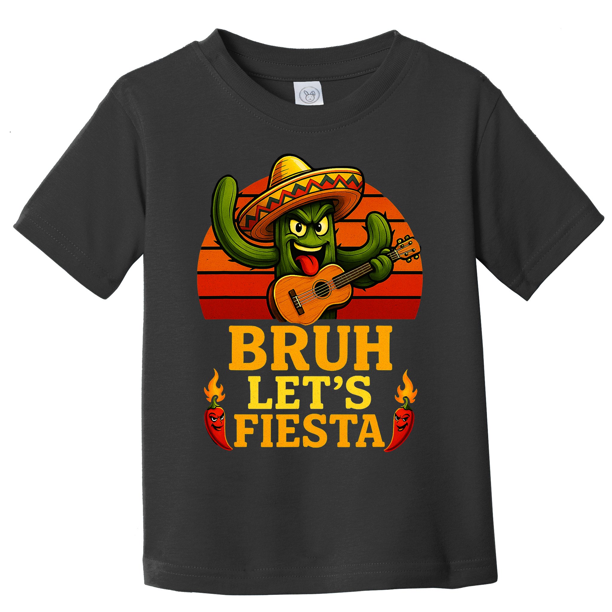 Bruh Let's Fiesta May 5th Mexican Party Cinco De Mayo Funny Toddler T-Shirt