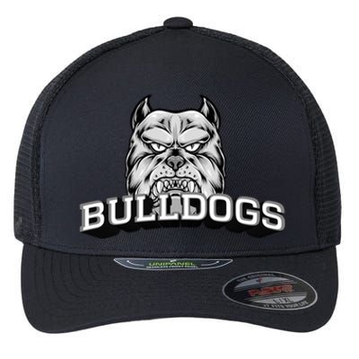 Bulldogs Lovers Fan Animal Wildlife Team Supporter Sports Gift Flexfit Unipanel Trucker Cap