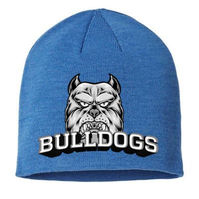 Bulldogs Lovers Fan Animal Wildlife Team Supporter Sports Gift Sustainable Beanie