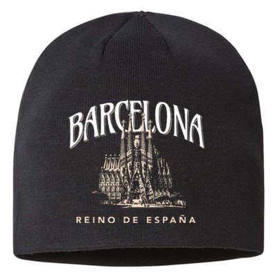 Barcelona La Familia Sagrada Reino De EspañA Sustainable Beanie