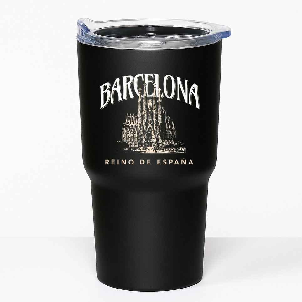 Barcelona La Familia Sagrada Reino De EspañA Tumbler