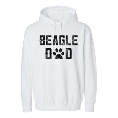 Beagle Lover Gifts I Love My Beagle Dad Beagle Owner Gifts Garment-Dyed Fleece Hoodie