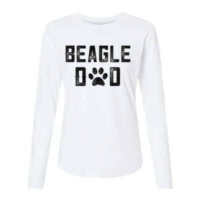 Beagle Lover Gifts I Love My Beagle Dad Beagle Owner Gifts Womens Cotton Relaxed Long Sleeve T-Shirt