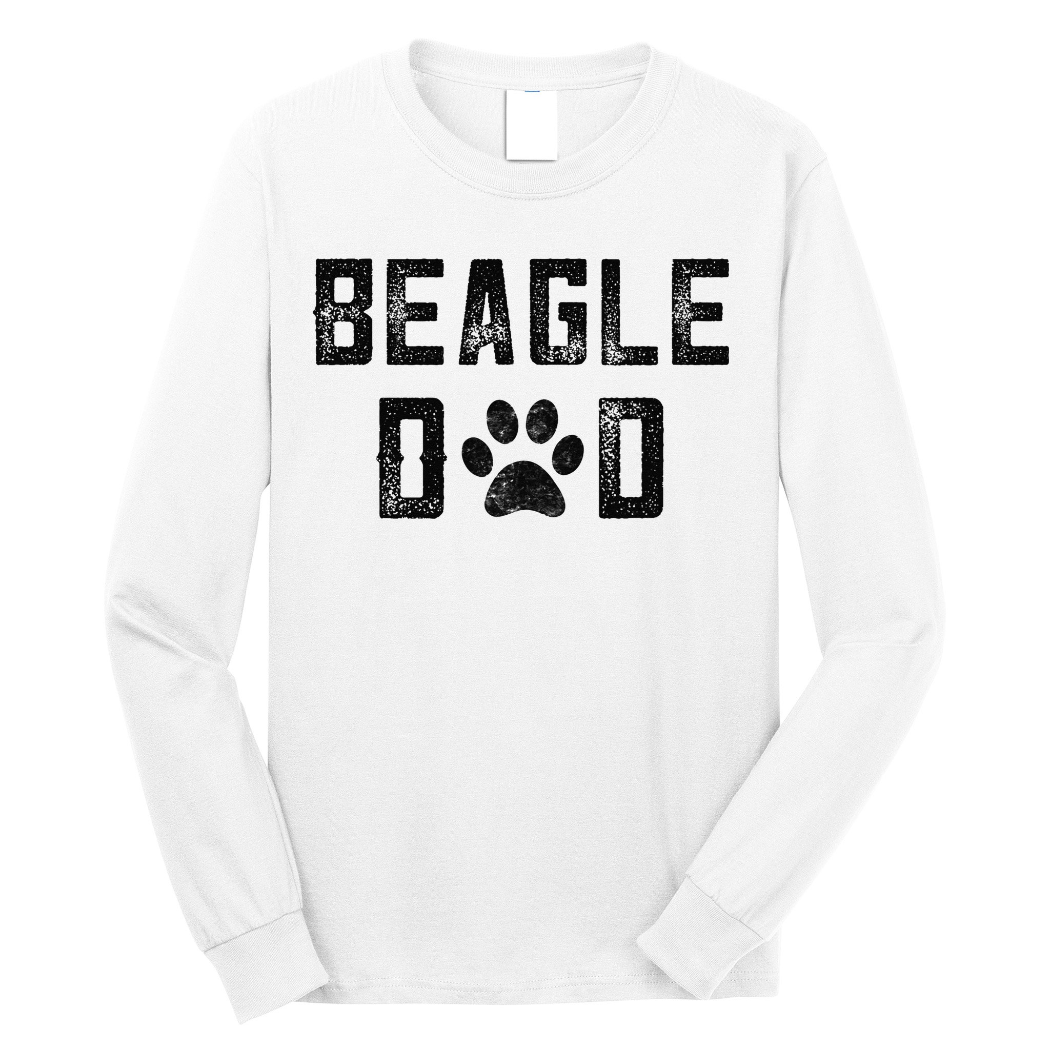 Beagle Lover Gifts I Love My Beagle Dad Beagle Owner Gifts Long Sleeve Shirt