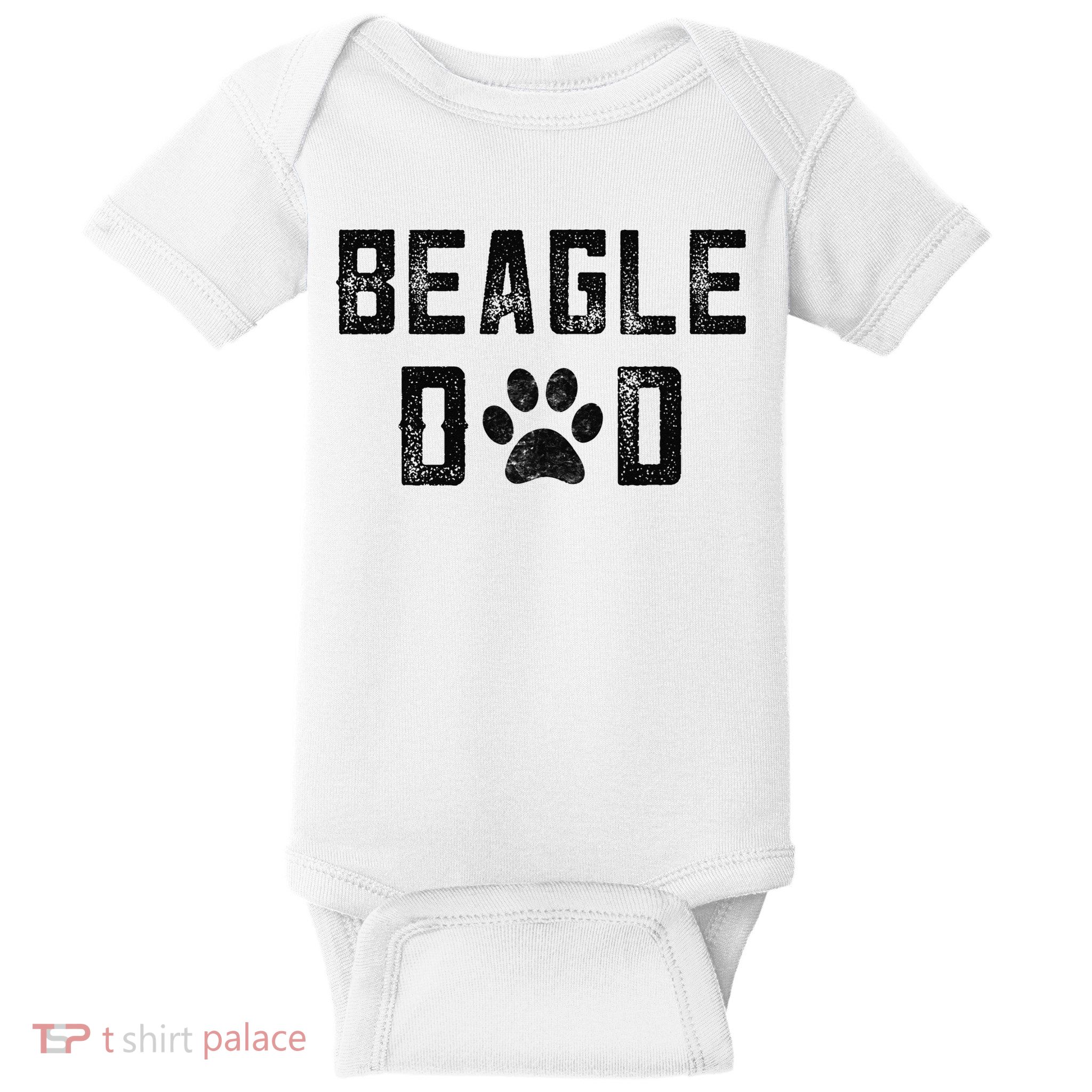 Beagle Lover Gifts I Love My Beagle Dad Beagle Owner Gifts Baby Bodysuit