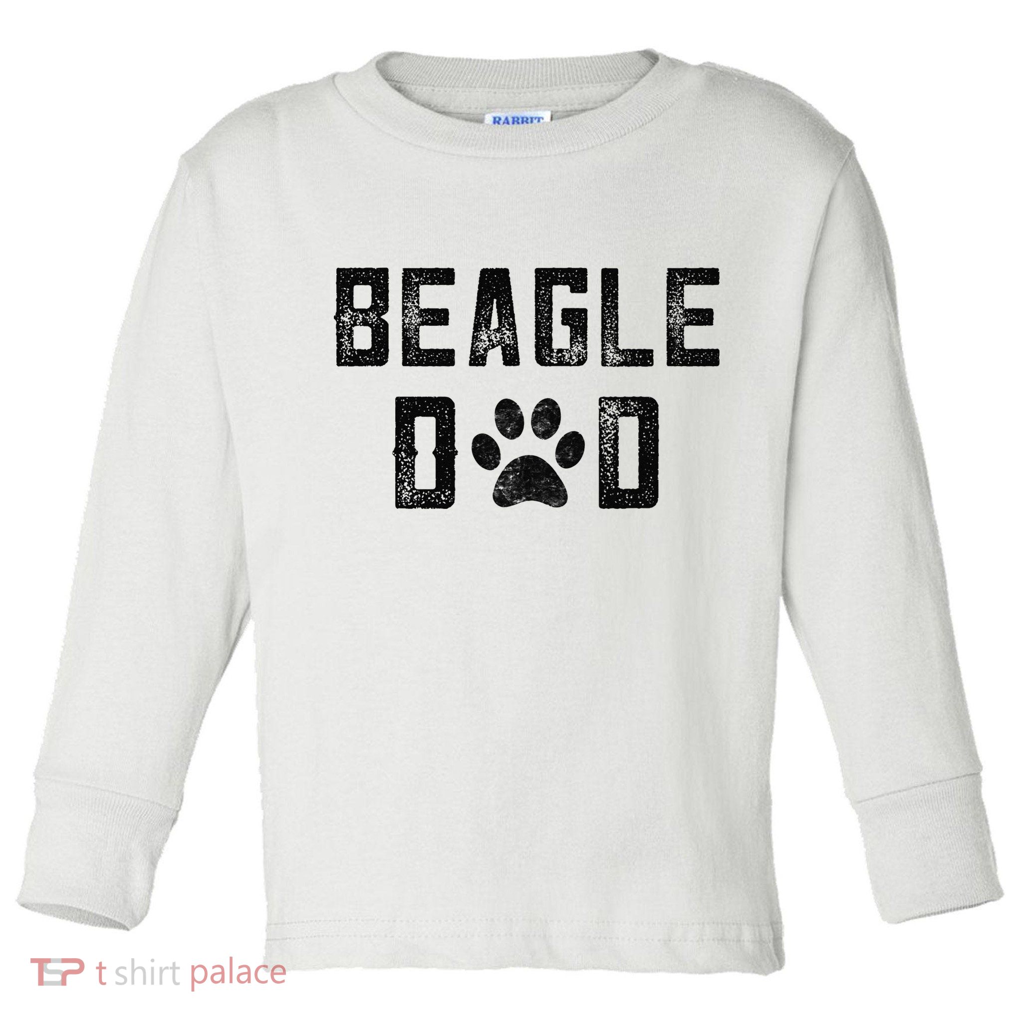Beagle Lover Gifts I Love My Beagle Dad Beagle Owner Gifts Toddler Long Sleeve Shirt
