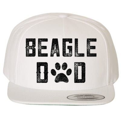 Beagle Lover Gifts I Love My Beagle Dad Beagle Owner Gifts Wool Snapback Cap