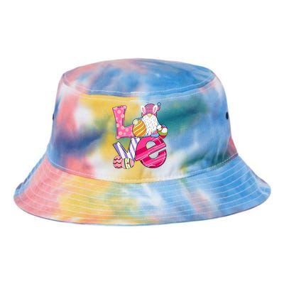 Bunny Love Gnome Rabbit Eggs Hunting Easter Tie Dye Newport Bucket Hat