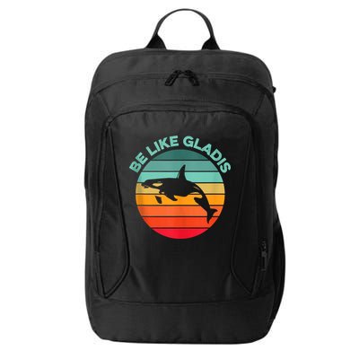 Be Like Gladis Funny Orca Yacht Sinking Whale Viral Meme Fan City Backpack