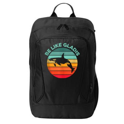 Be Like Gladis Funny Orca Yacht Sinking Whale Viral Meme Fan City Backpack