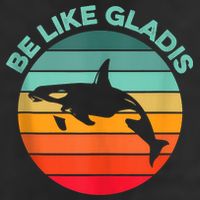 Be Like Gladis Funny Orca Yacht Sinking Whale Viral Meme Fan 11oz C Handle Ceramic Mug