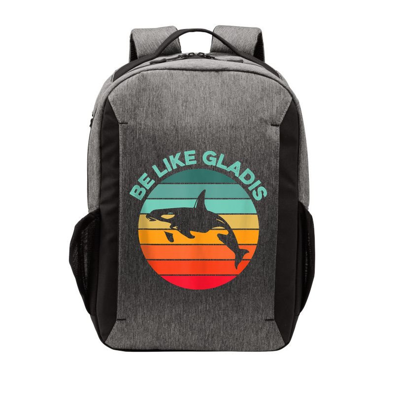 Be Like Gladis Funny Orca Yacht Sinking Whale Viral Meme Fan Vector Backpack