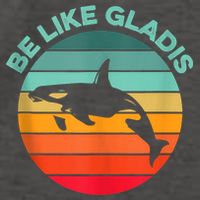 Be Like Gladis Funny Orca Yacht Sinking Whale Viral Meme Fan Vector Backpack